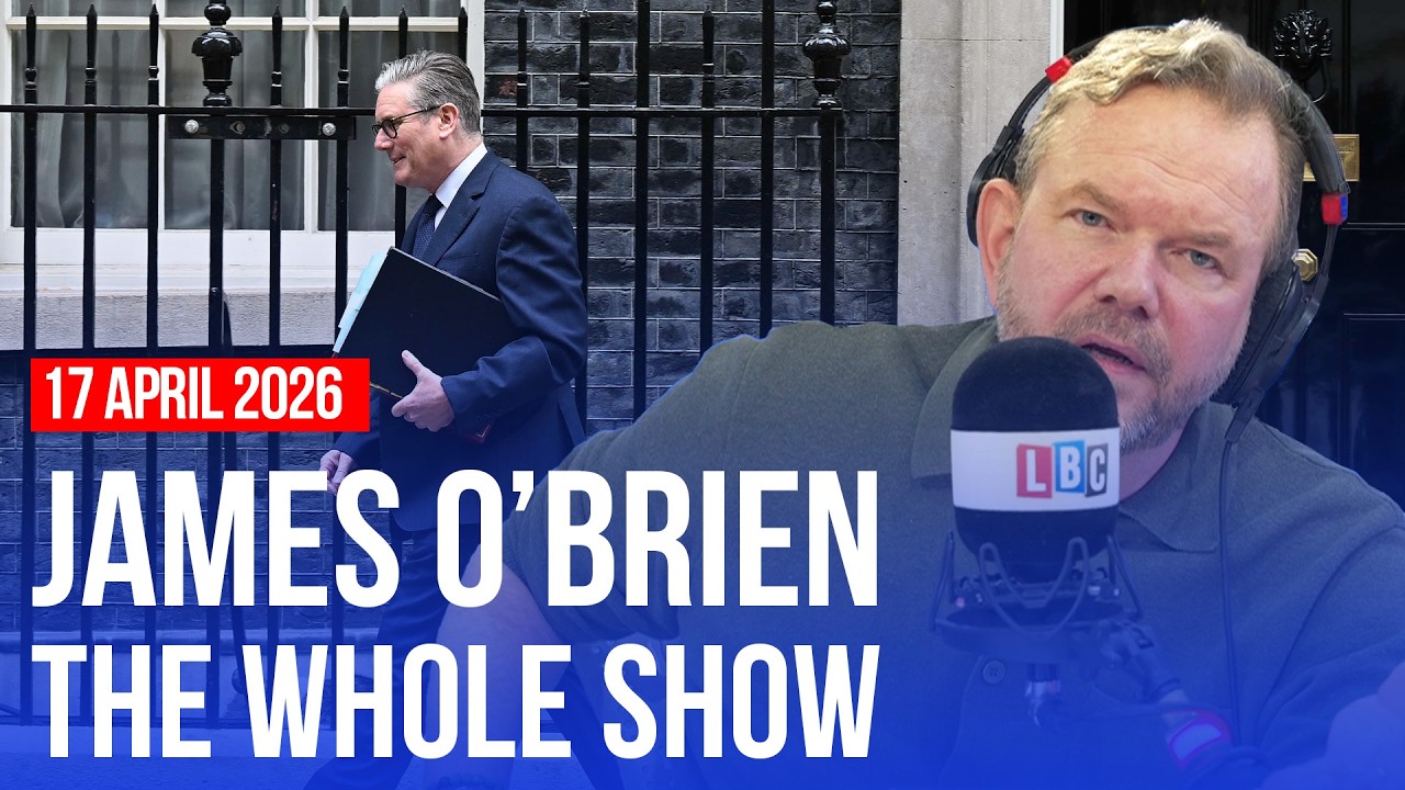Video thumbnail for I think I want Keir Starmer to go | James O’Brien - The Whole Show