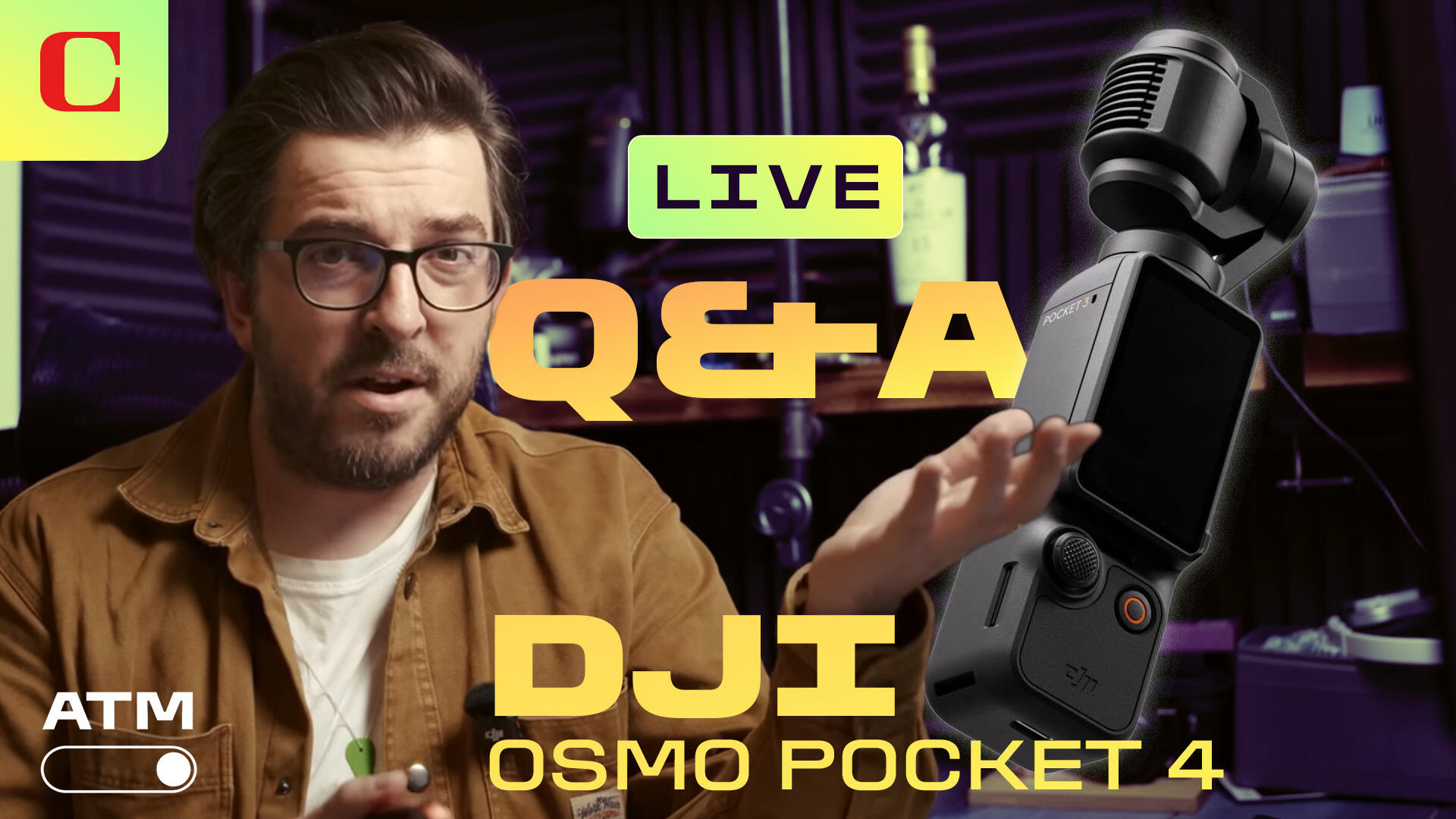 Video thumbnail for DJI OSMO Pocket 4 Hands-On Q&A