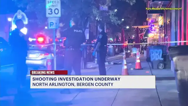 Video thumbnail for Shooting draws massive police response in North Arlington neighborhood