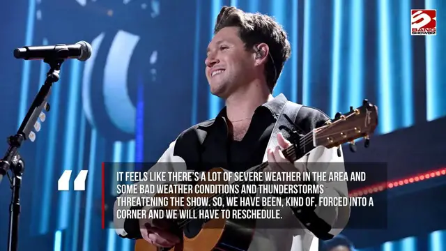 Video thumbnail for Niall Horan and Thomas Rhett push back concert by a day