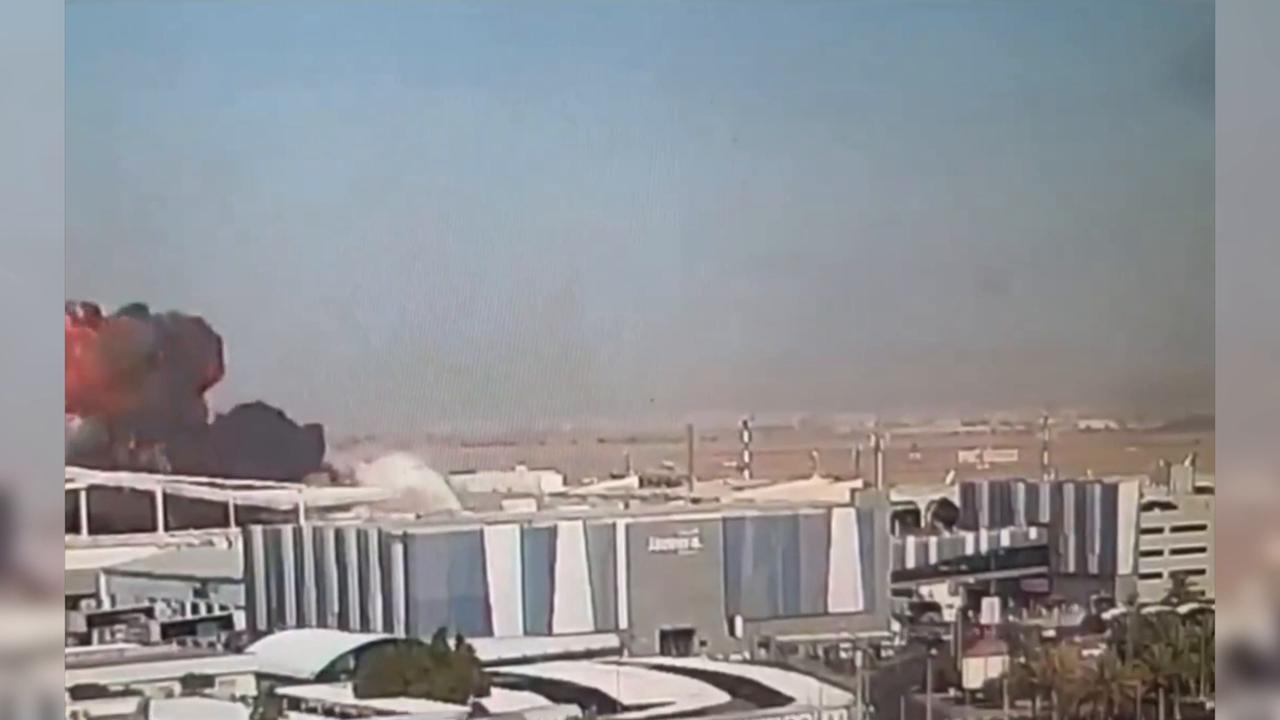 Video thumbnail for Kuwait: MOMENT - Kuwait releases video of deadly airport strike.
