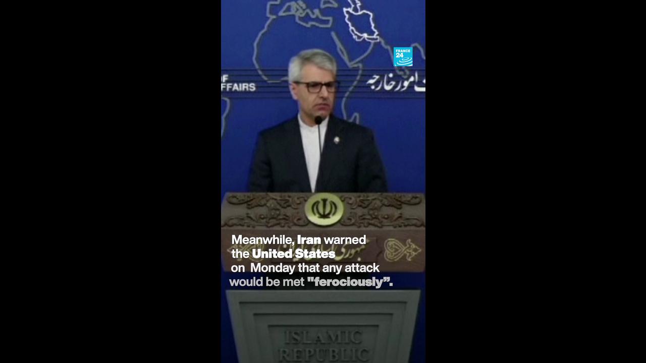 Video thumbnail for Iran: Students rally one month after deadly protests