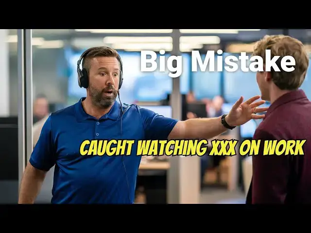 'Video thumbnail for Caught: Employee Watching Porn During Work Hours'