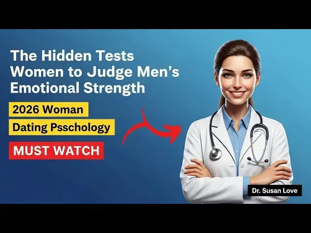 Video thumbnail for The Hidden Tests Women Use to Judge Men’s Emotional Strength #dating2025 #primeMindset #respecttips