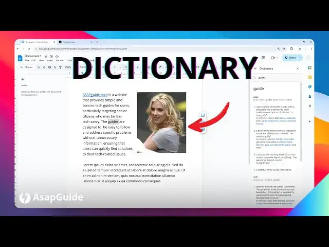 'Video thumbnail for How to Use the Dictionary in Google Docs'