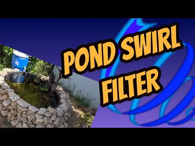 Video thumbnail for Swirl Filter for my Pond Build - Partially Recorded LIVE