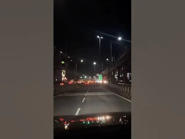 Video thumbnail for Night drive #shortvideo #nightdrive