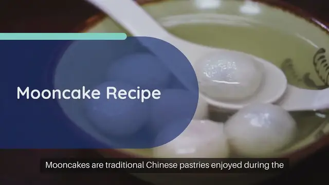 Video thumbnail for Mooncake recipe