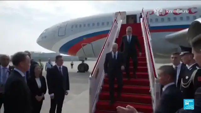 'Video thumbnail for Sco Summit: Xi aims at showing global south unity, with Modi and Putin'