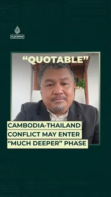 Video thumbnail for Cambodia-Thailand conflict may enter “much deeper” phase