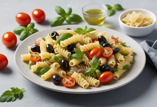Video thumbnail for Cold Pasta Salad