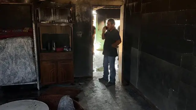Video thumbnail for Israeli occupiers set Palestinian home in occupied West Bank on fire with mother, daughter inside.