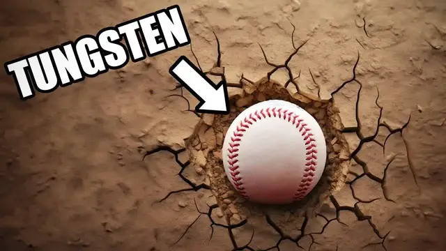 Video thumbnail for Tungsten Sphere vs. Heaviest Baseball: DIY Science Experiment