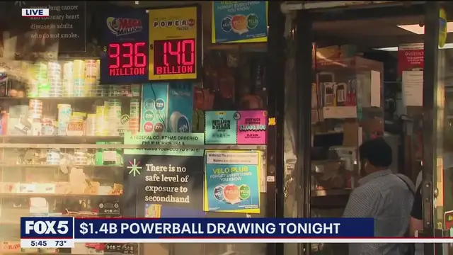 'Video thumbnail for $1.4B Powerball drawing tonight'