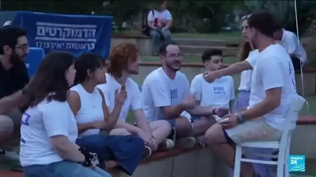 Video thumbnail for October 7 scars push Israel's first-time voters to right