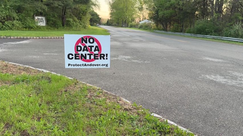 Video thumbnail for Andover plans ban on AI data centers after tense meeting and viral video