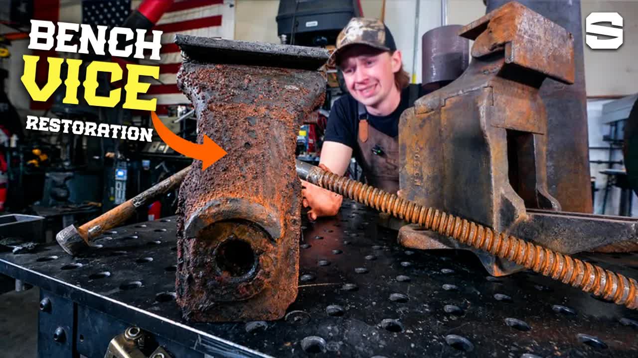 Video thumbnail for Will Stelter: Saving a Massive 1916 Bench Vise