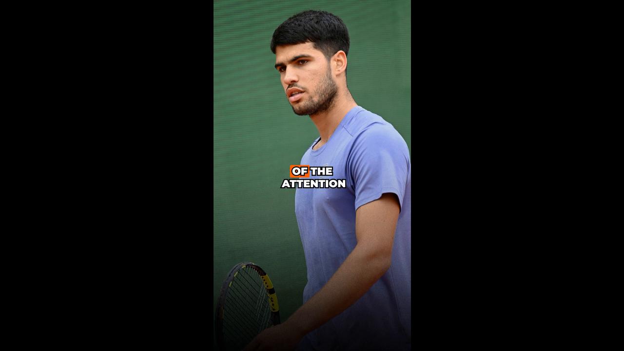 Video thumbnail for Carlos Alcaraz's honest take on fans obsessing over his looks & haircuts ❤️