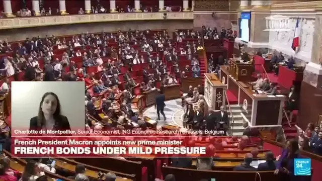 'Video thumbnail for France 'not in a full-blown crisis', economist says, but investors will seek a risk premium'