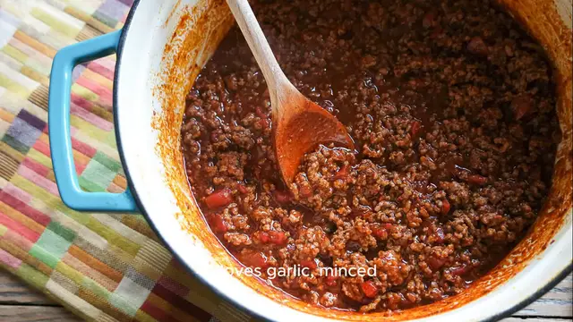 Video thumbnail for No-Bean Chili With Ground Beef Recipe