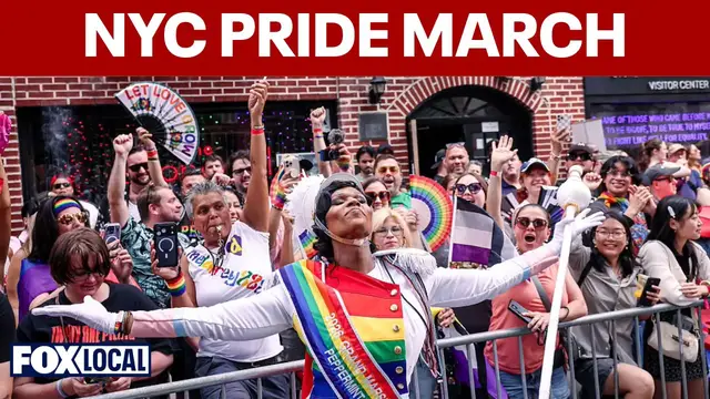 Video thumbnail for New York City hosts annual Pride March