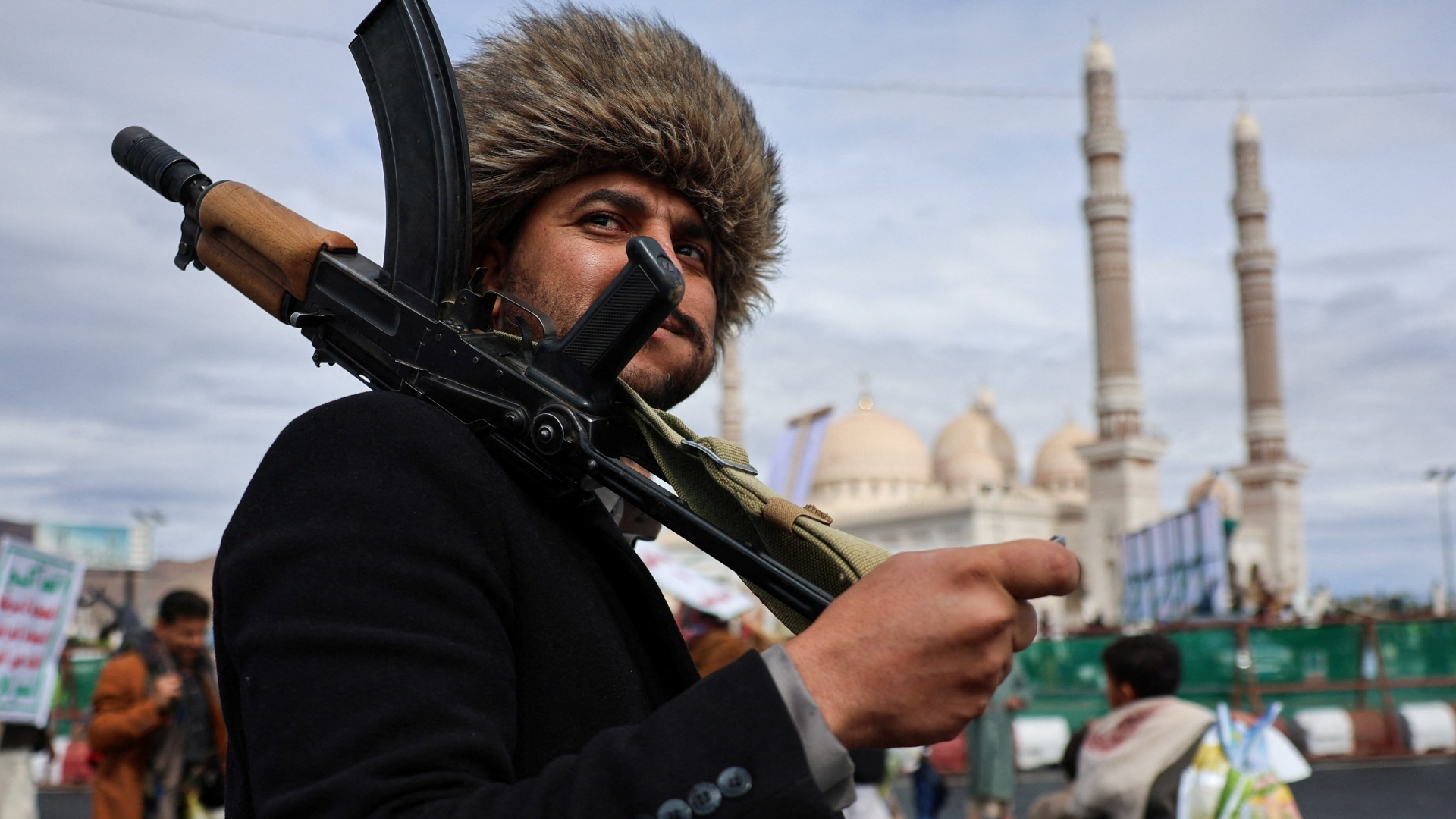 Video thumbnail for Houthis open third front: Yemen threat to Israel from air and sea