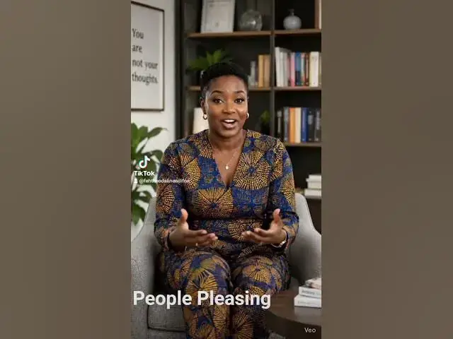 Video thumbnail for Do you know that people pleasing is a response to Trauma?