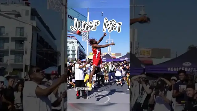 'Video thumbnail for The Art of Jumping #training #verticaljump #athlete'
