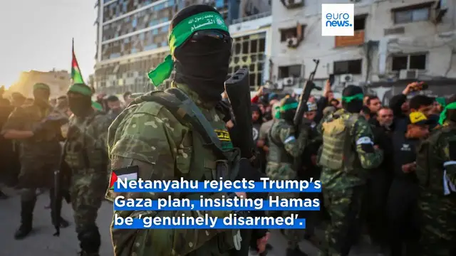 Video thumbnail for Kushner meets Israeli PM Netanyahu after talks with Hamas on Gaza peace plan