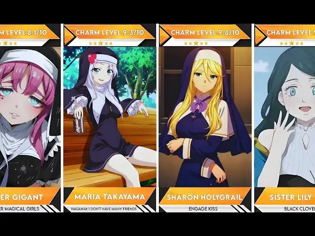 Video thumbnail for 70 Best NUN Anime Beauties You'll Love | Anime Bytes