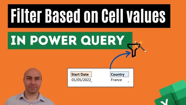'Video thumbnail for Filter Based on Cell Values in Power Query | DYNAMIC Power Query Filters'