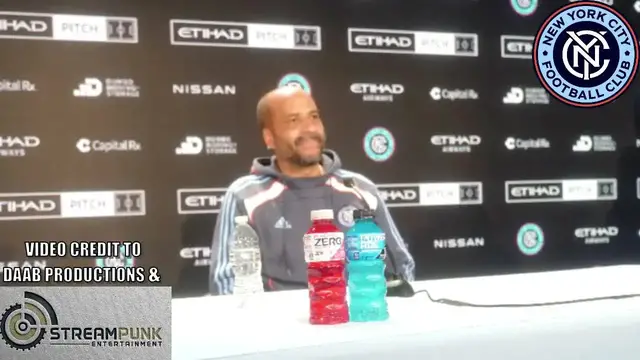 'Video thumbnail for New York City FC Post-Game Interview: Soccer Strategy & Team Performance'