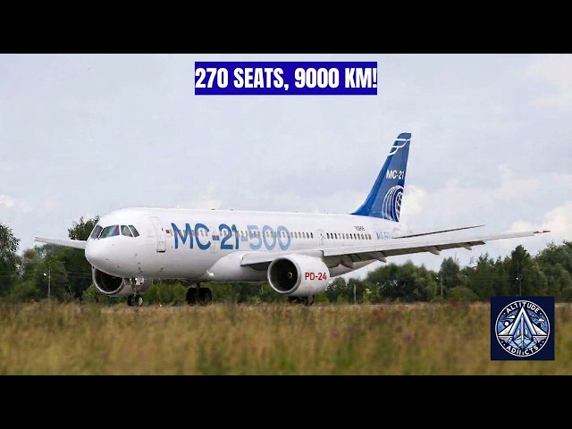 Video thumbnail for MC-21-500 Revealed: Russia’s Long-Range Jet with PD-24 Engine Explained
