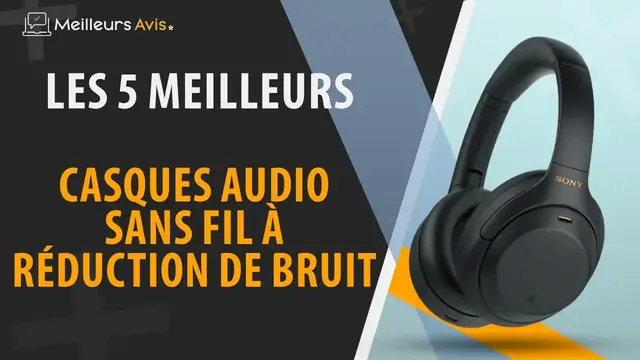 Video thumbnail for ⭐️ MEILLEUR CASQUE AUDIO SANS FIL À RÉDUCTION DE BRUIT - Comparatif 2023