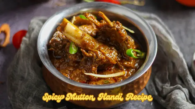 Video thumbnail for Spicy Unique  Mutton Handi Recipe