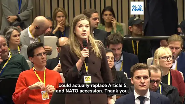 Video thumbnail for Ukraine does not believe Europe ‘should replace the US’ in security guarantees, Zelenskyy said