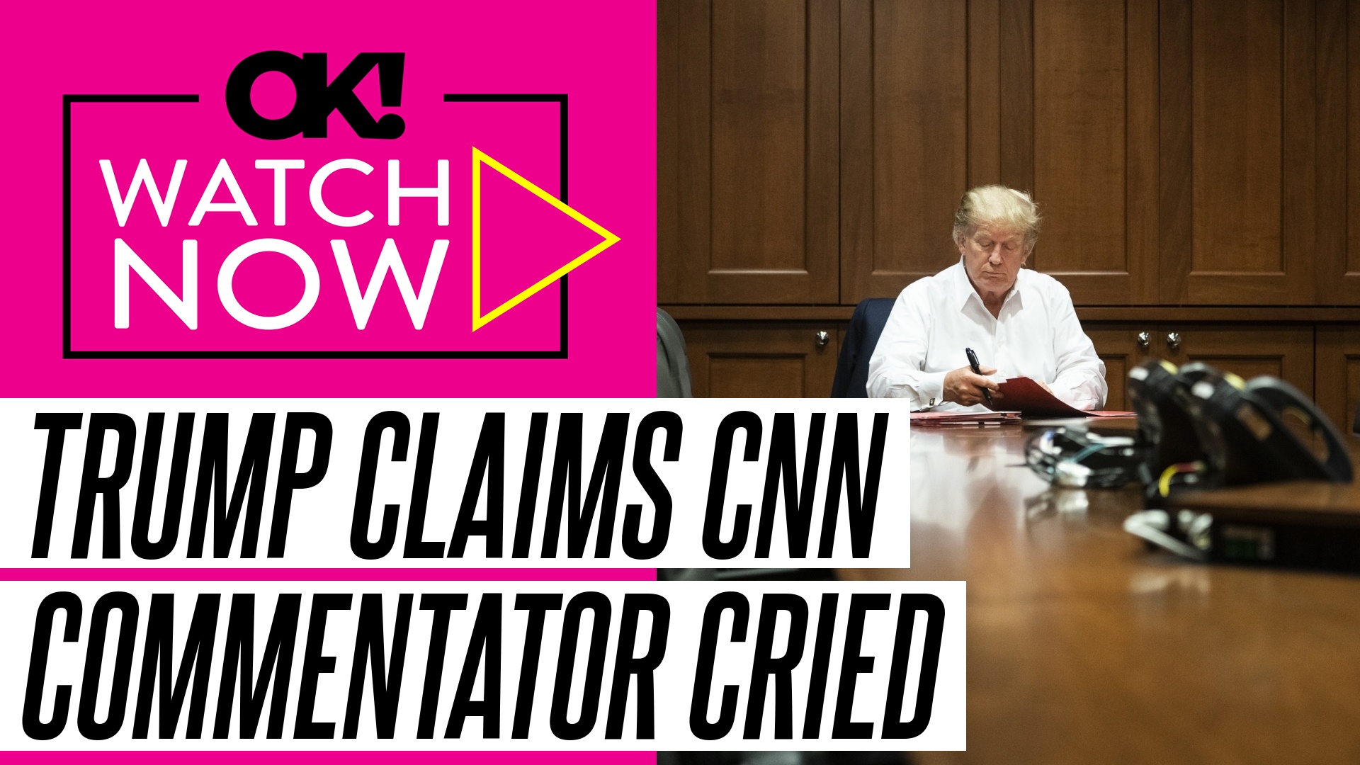 Video thumbnail for Donald Trump Makes Shocking Claim About CNN Political Commentator: 'He Was Crying Like a Baby!'