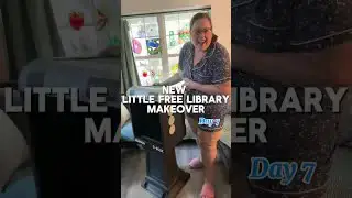 Video thumbnail for Day 7 of my #littlefreelibrary camera box makeover!