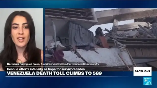 Video thumbnail for Venezuela deadly earthquake: 'Countless lives lost that in a normal country would have been rescued'