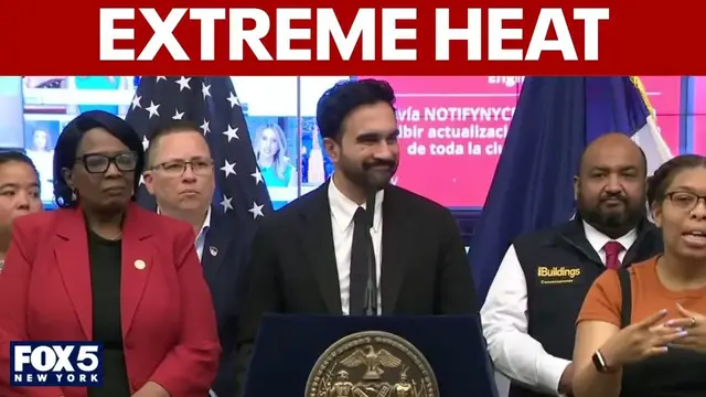 Video thumbnail for FULL: Mamdani warns NYC of incoming heat