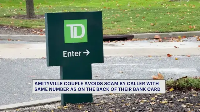 Video thumbnail for Amityville couple has close call with potential bank scam