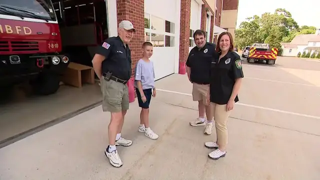 Video thumbnail for Westhampton Beach junior firefighter aims to raise $4,000 for Tunnel to Towers Foundation