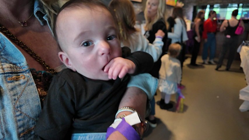 Video thumbnail for Hudson Valley family organizes fundraiser to benefit hospital NICU that saved their infant son's life