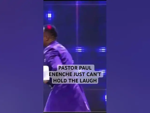 Video thumbnail for PASTOR PAUL ENENCHE CAN’T TAKE ANYMORE FROM THIS INTERPRETER #funny #gospel #dunamischurch #god