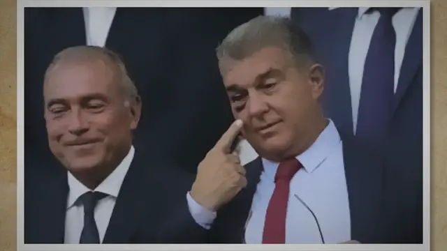 Video thumbnail for FC Barcelona: Joan Laporta wants to win the Champions League next season