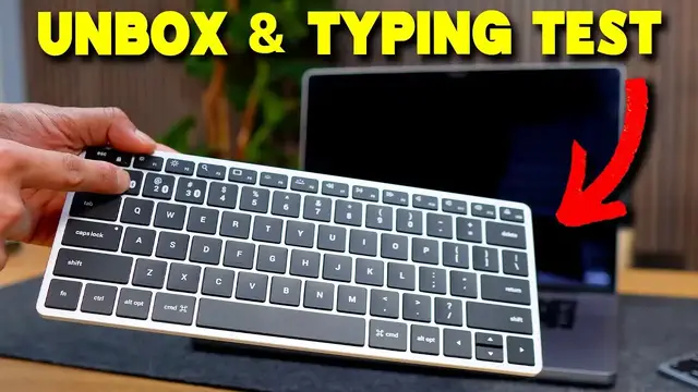 'Video thumbnail for Satechi X1 Slim Unboxing And Typing Test With Omoton Keyboard'
