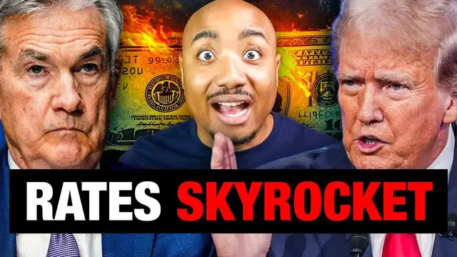 'Video thumbnail for Orlando Miner: interest rates skyrocket! trump vs fed, inflation & market analysis'