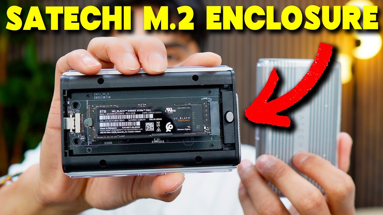 Video thumbnail for Satechi Pro SSD Enclosure & WD_Black SSD Overview and Quick Test