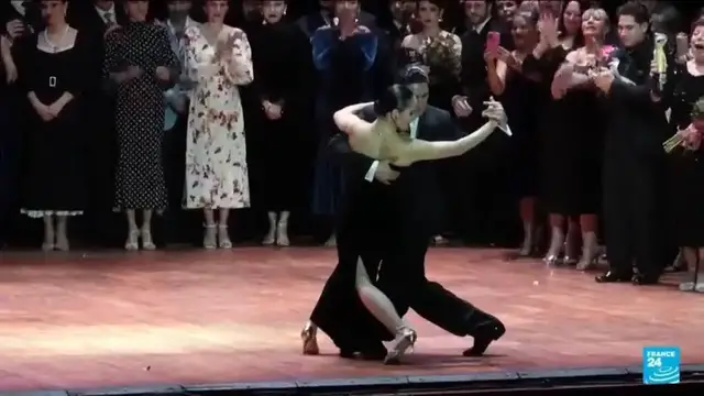 'Video thumbnail for Argentine couple wins final of tango salon category in the Tango World Championship'