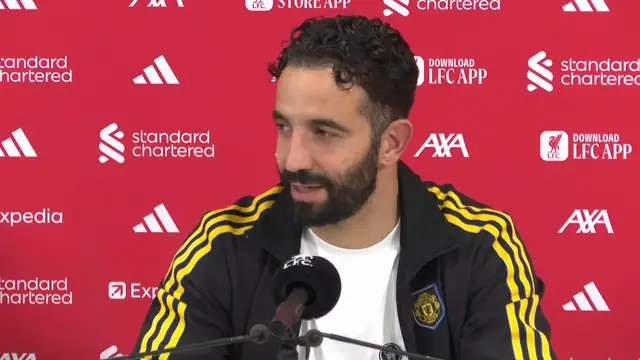 'Video thumbnail for 'It's really important' - Amorim after Man Utd win at Anfield for first time since 2016'